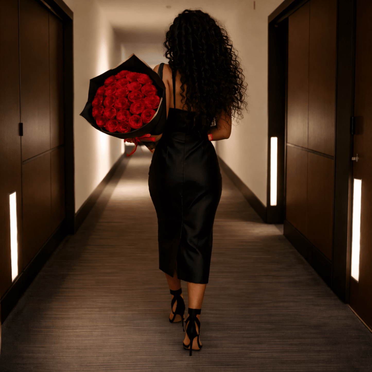 Glitter Rose Bouquet