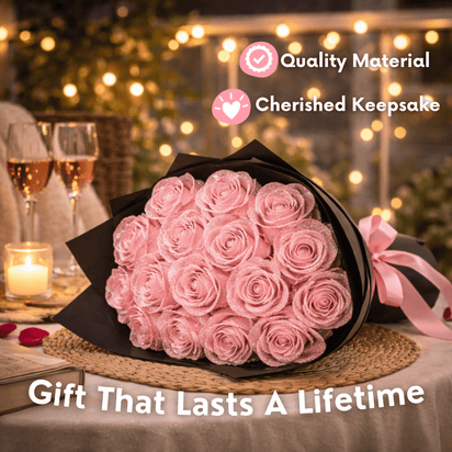 Glitter Rose Bouquet