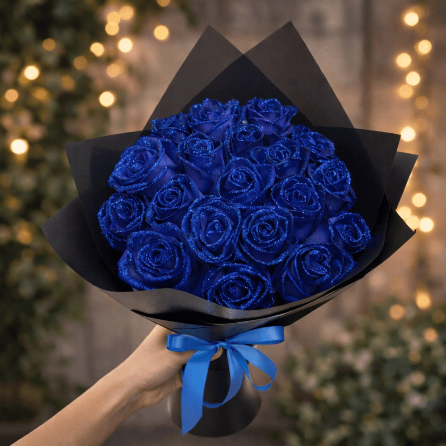 Glitter Rose Bouquet