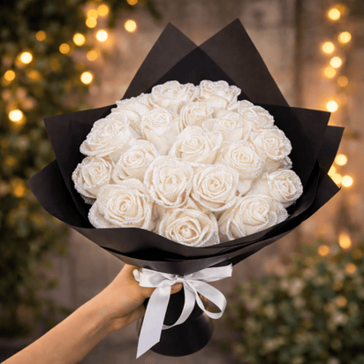 Glitter Rose Bouquet