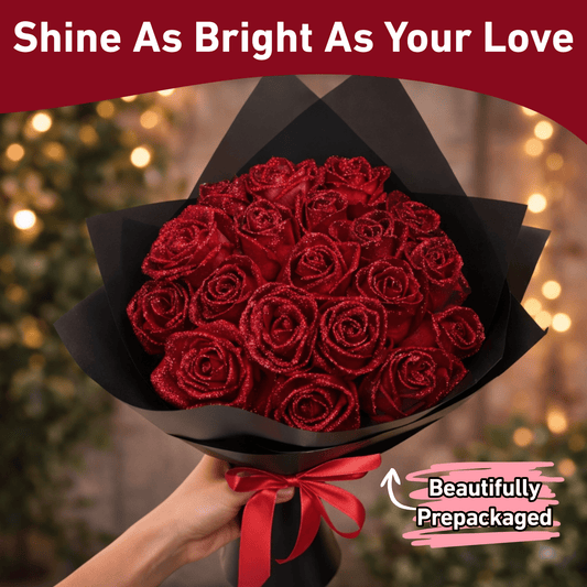 Glitter Rose Bouquet