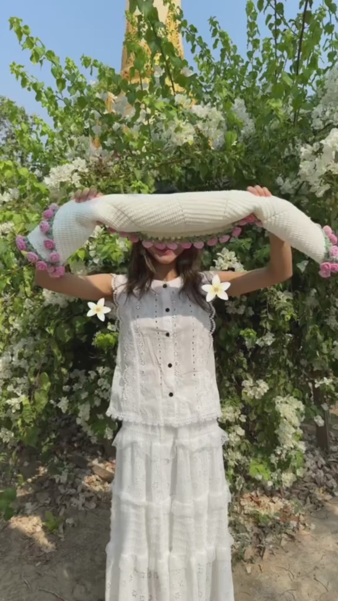 Crochet Floral Blanket video
