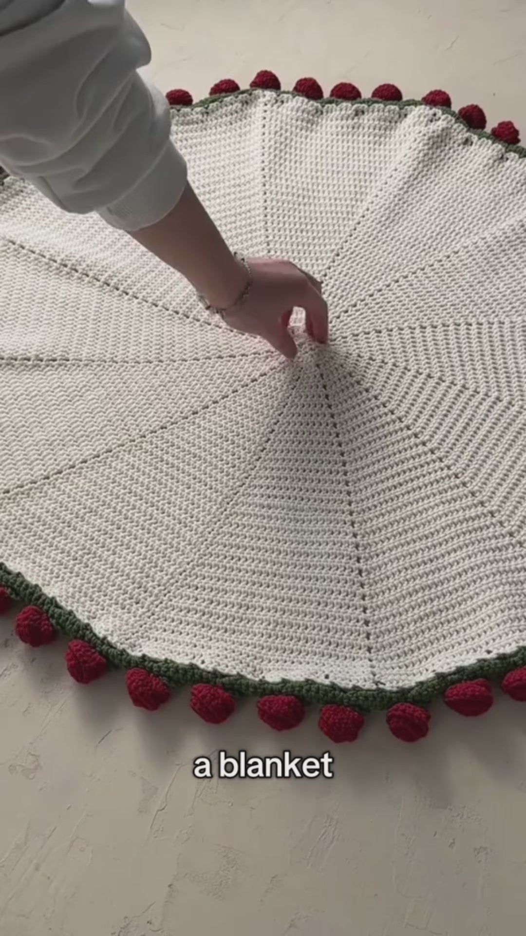 Crochet Floral Blanket video