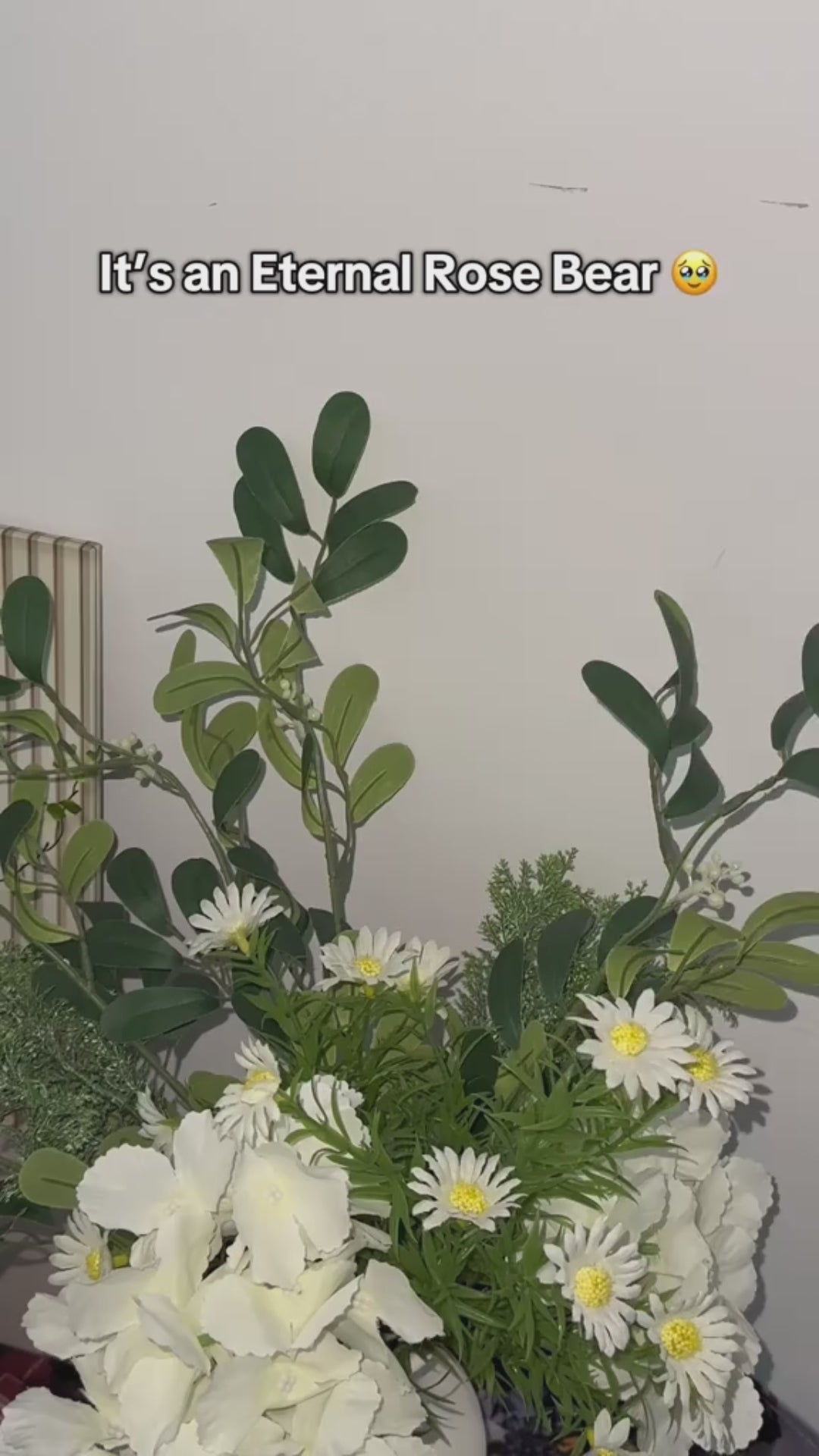 Eternal Rose Bear With Engraved Necklace video