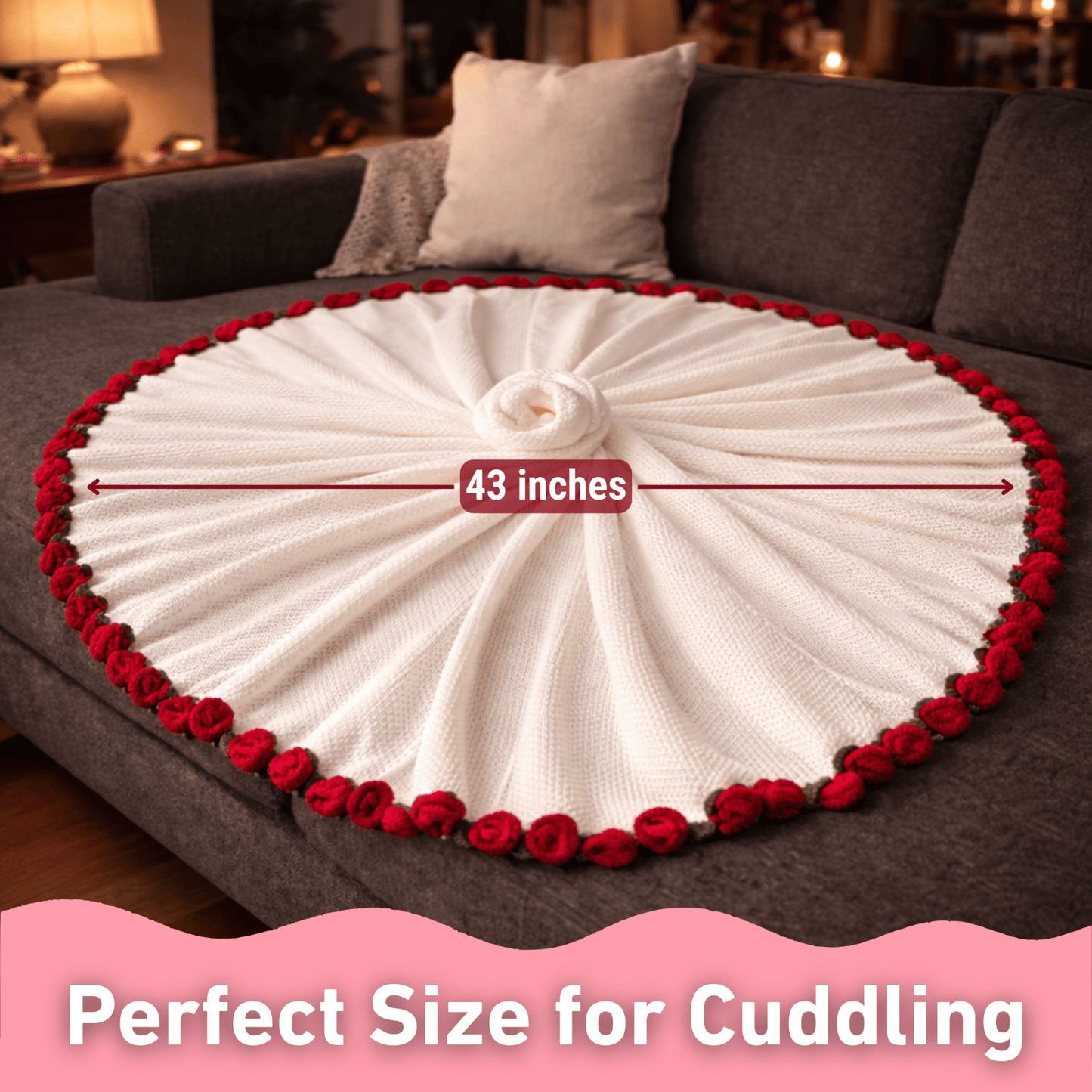 Crochet Floral Blanket