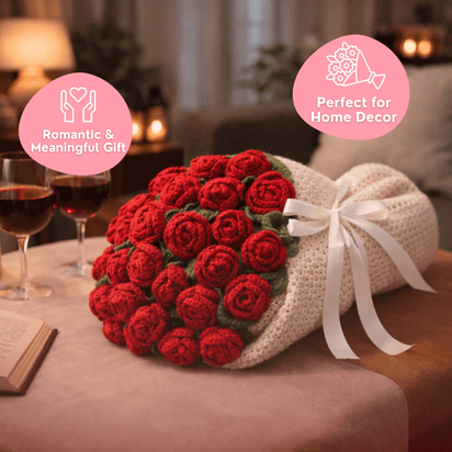 Crochet Floral Blanket