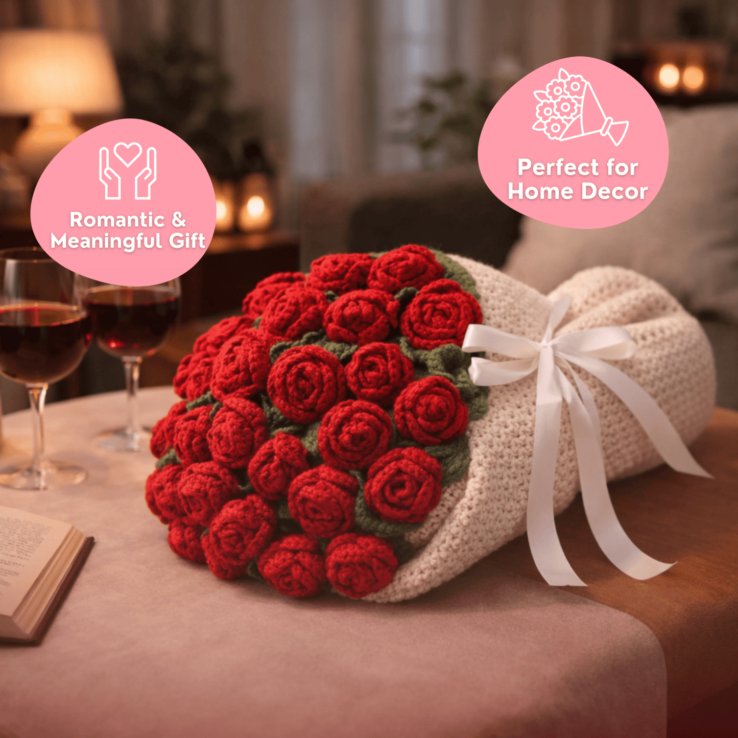 Crochet Floral Blanket