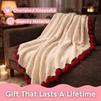 Crochet Floral Blanket